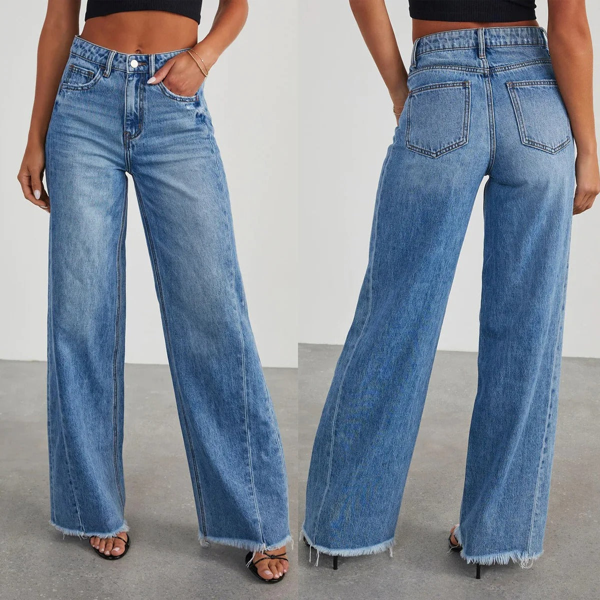 Wide Leg Jeans